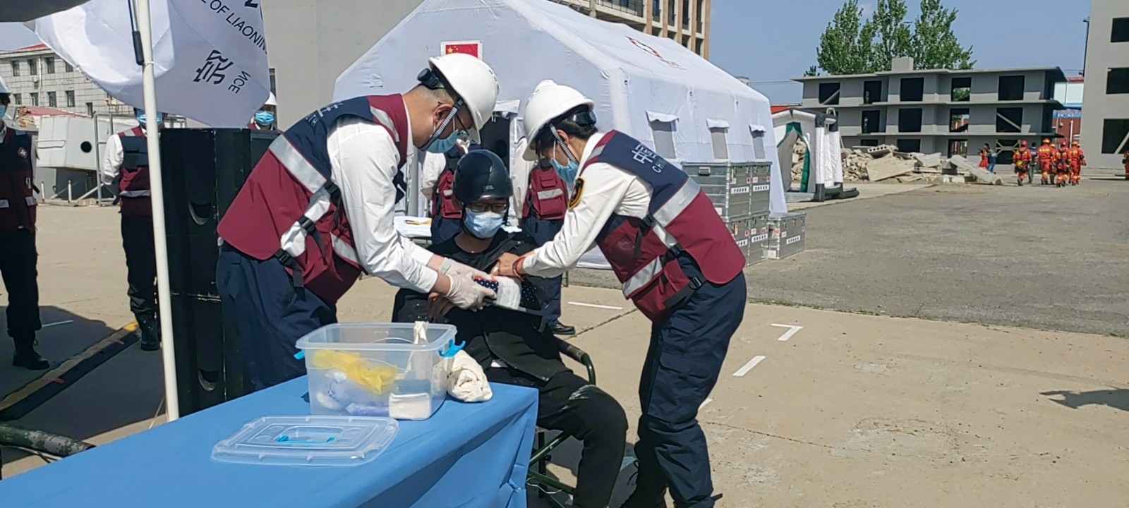 「视频」拉响警报!辽宁省地震救援应急演练在沈阳举行