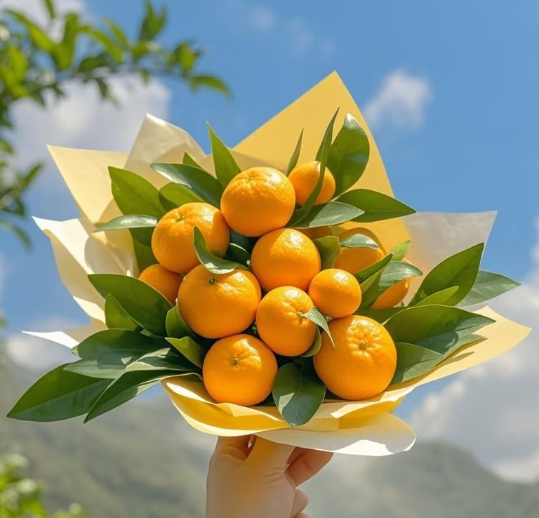 桔子风水头像,寓意吉祥,团团圆圆,大吉大利