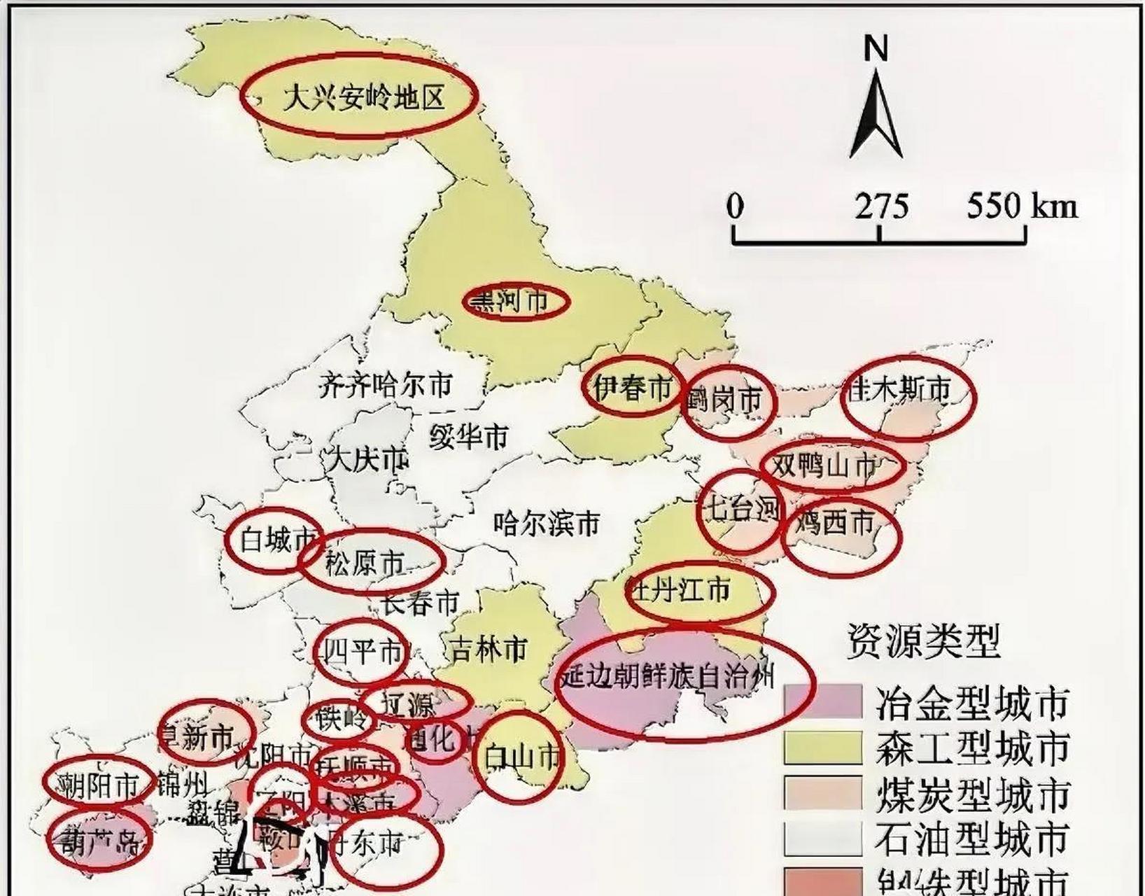 东北三省一共36个城市,而gdp超过千亿的城市仅11个城市.