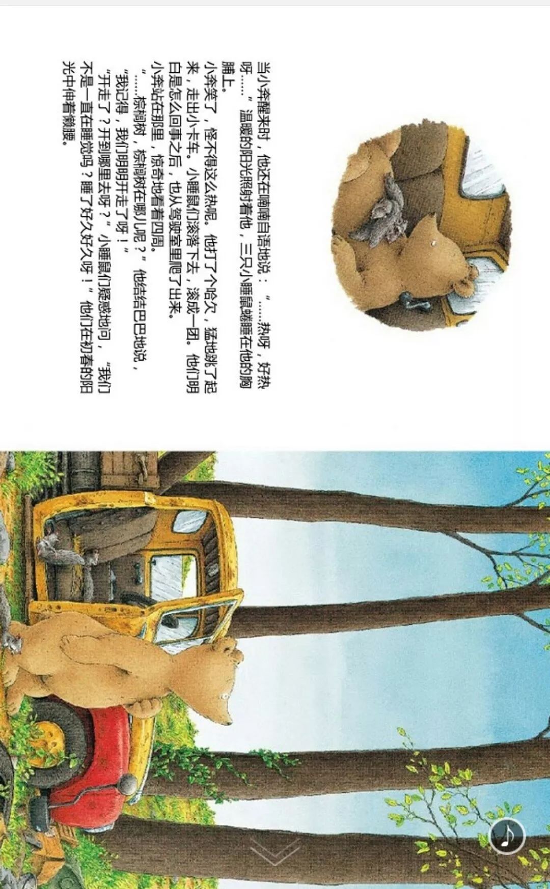 晚安绘本故事|小棕熊的梦