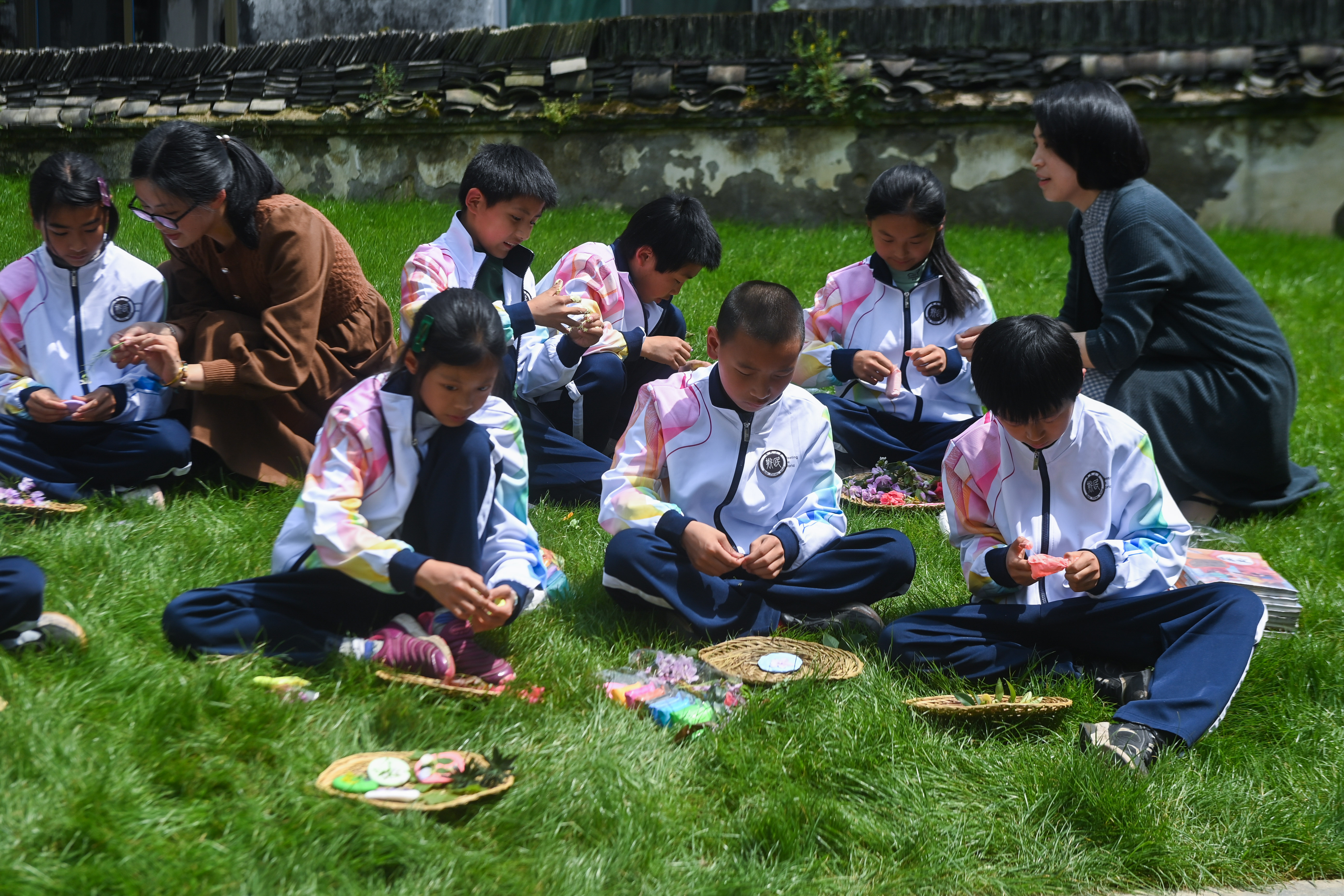 教育 乡村小学开启特色课程乡村艺课