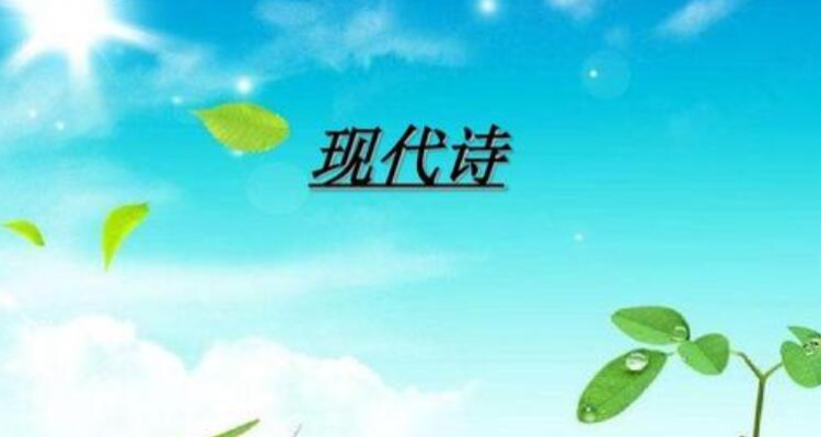 读起来很温柔的现代诗