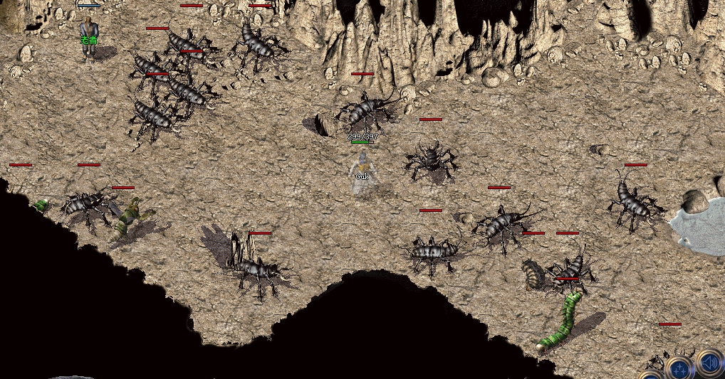 热血传奇:蜈蚣洞快到40级啦