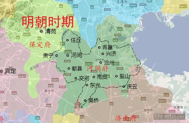 三国名将张郃出生地"河间郡鄚县",是今天的哪里?