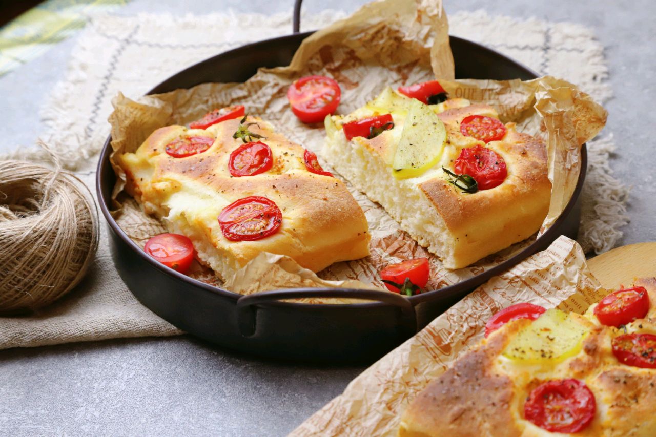 超简单的 focaccia
