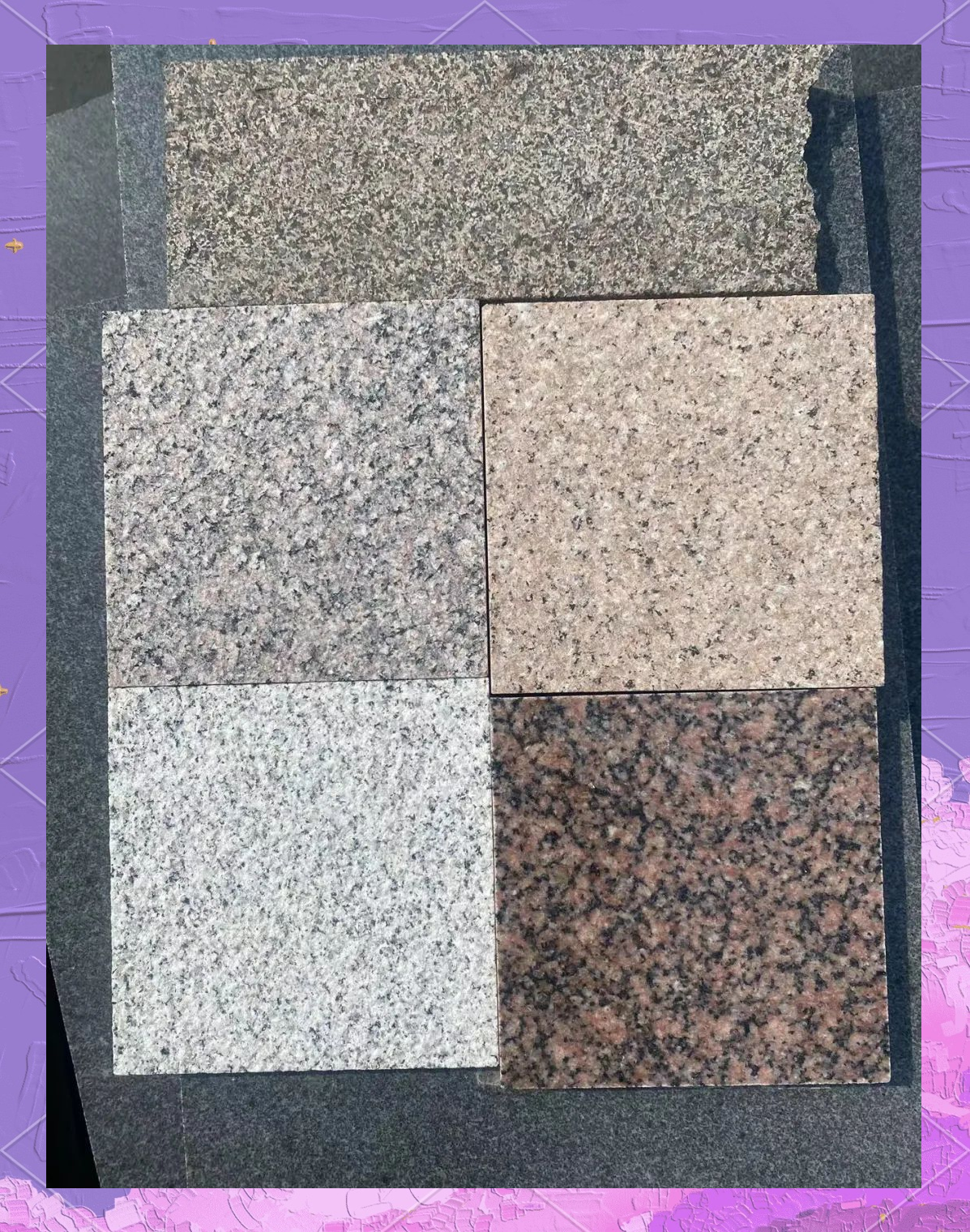 石材加工厂的多彩魅力:红色,灰色与黑色花岗岩及路沿石的加工之旅