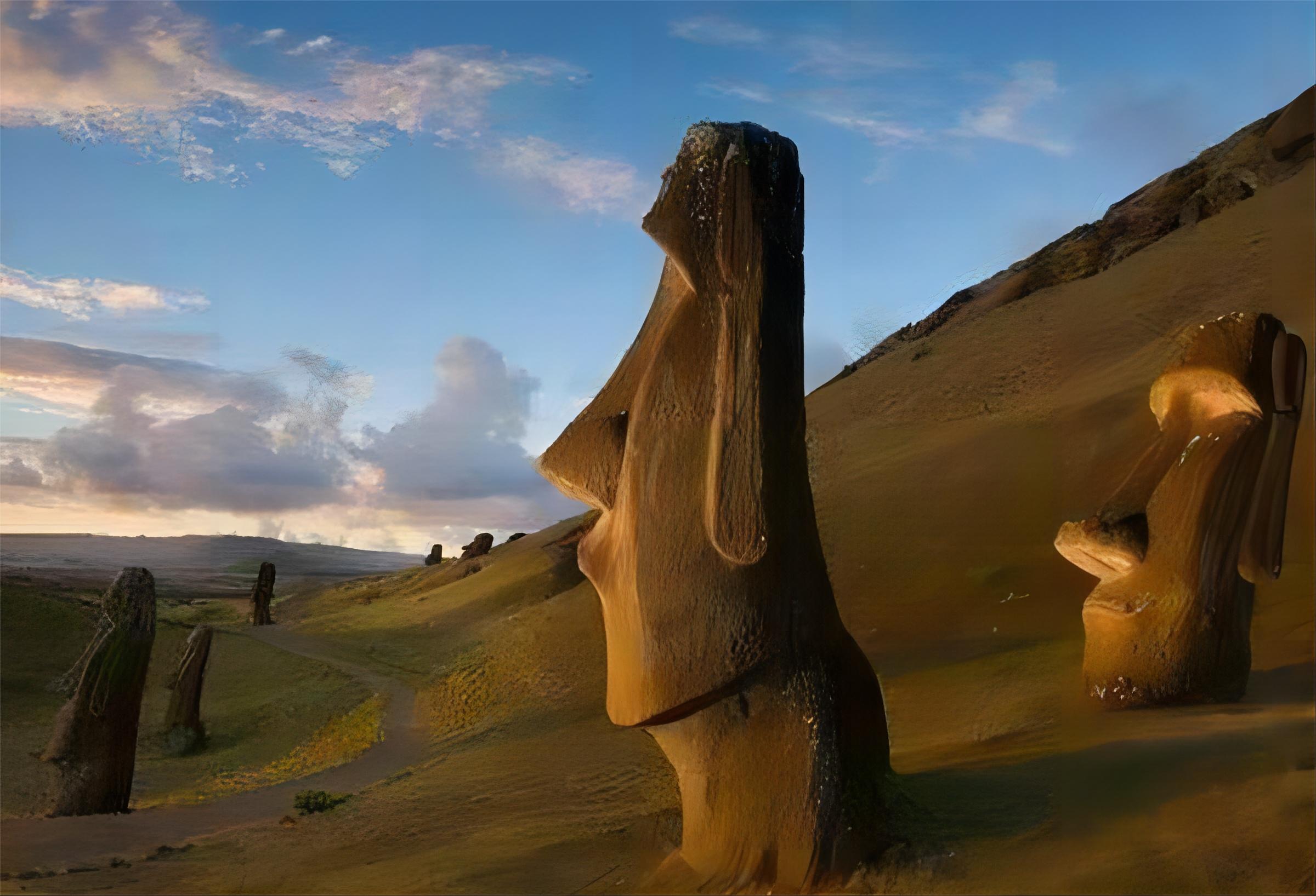 究竟是逃离还是被原地毁灭,复活节岛原住民的历史之谜
