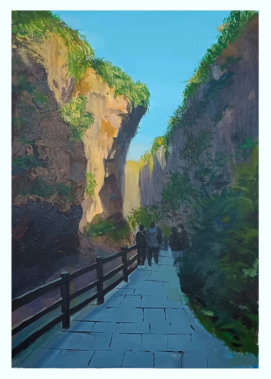 最美恩施|二〇一九级美术学绘画班采风作品展