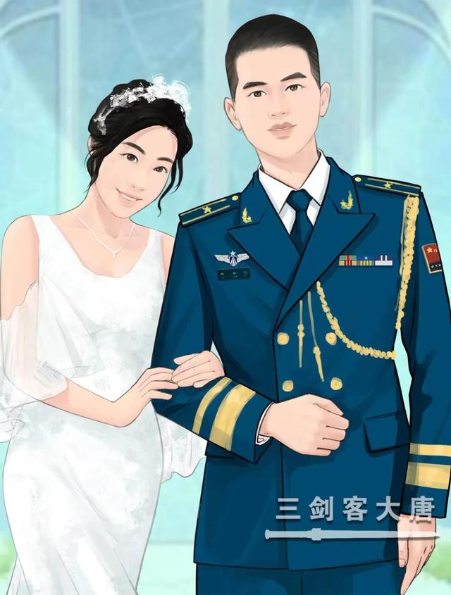 军婚动漫夫妻婚图片图片