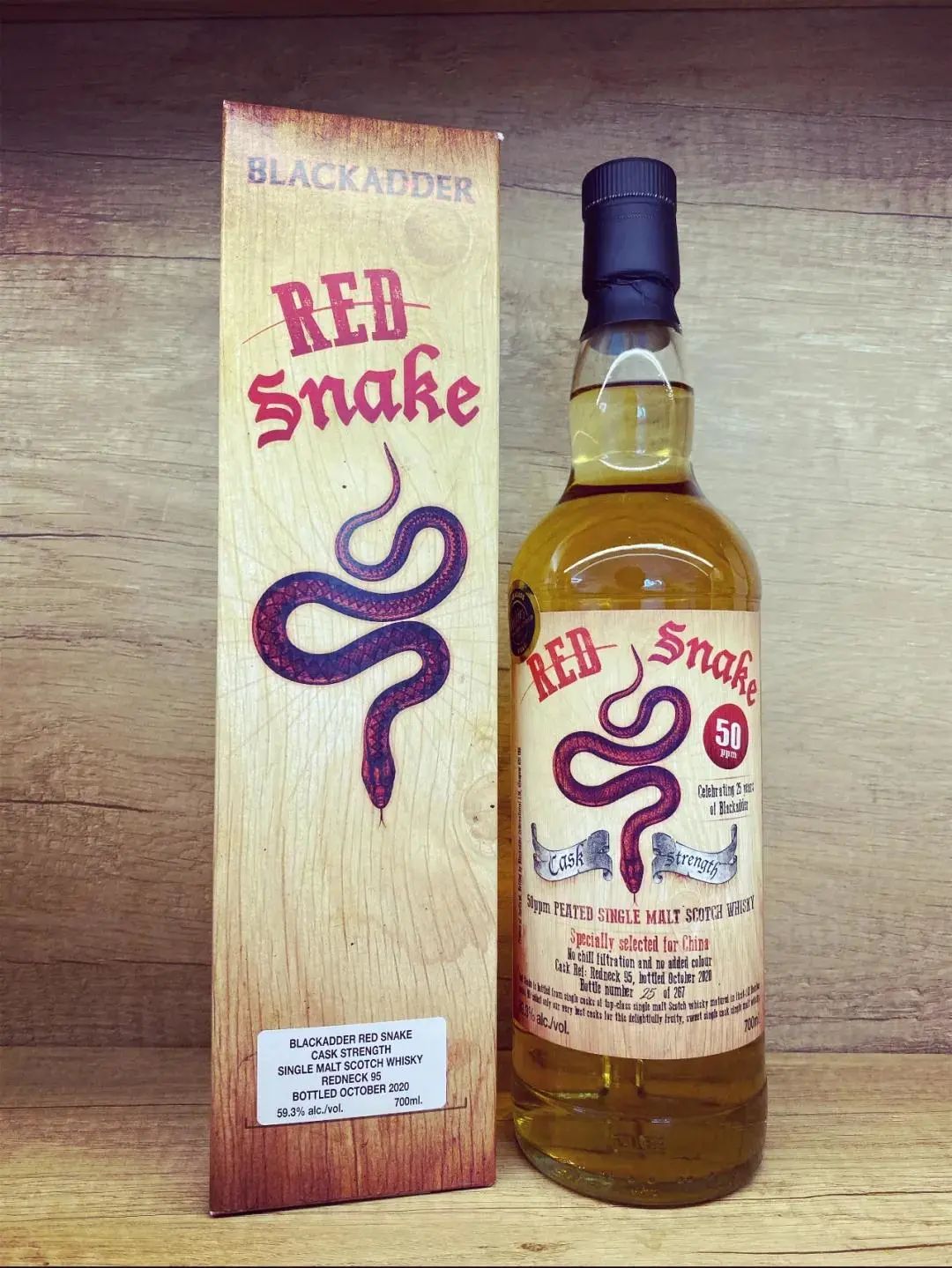 「老饕口粮」red snake 小红蛇单桶威士忌