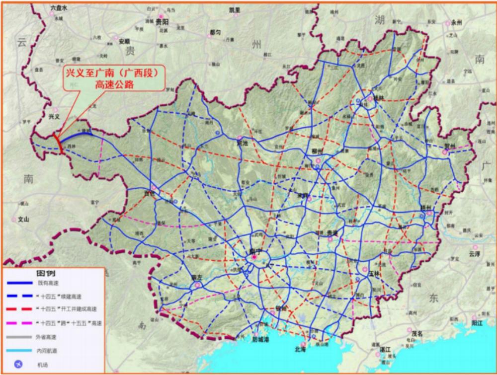 桂中高速线路图图片