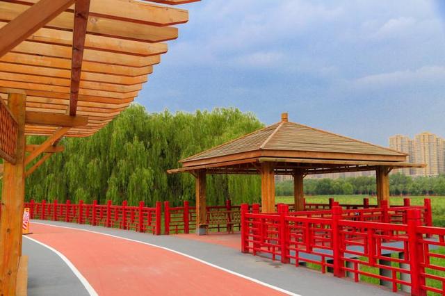 沈阳蒲河生态廊道再建四个公园,"十一"就能去玩了