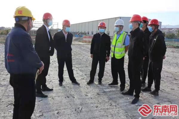 莆田市交通运输局林志平带队调研莆田联十一线项目