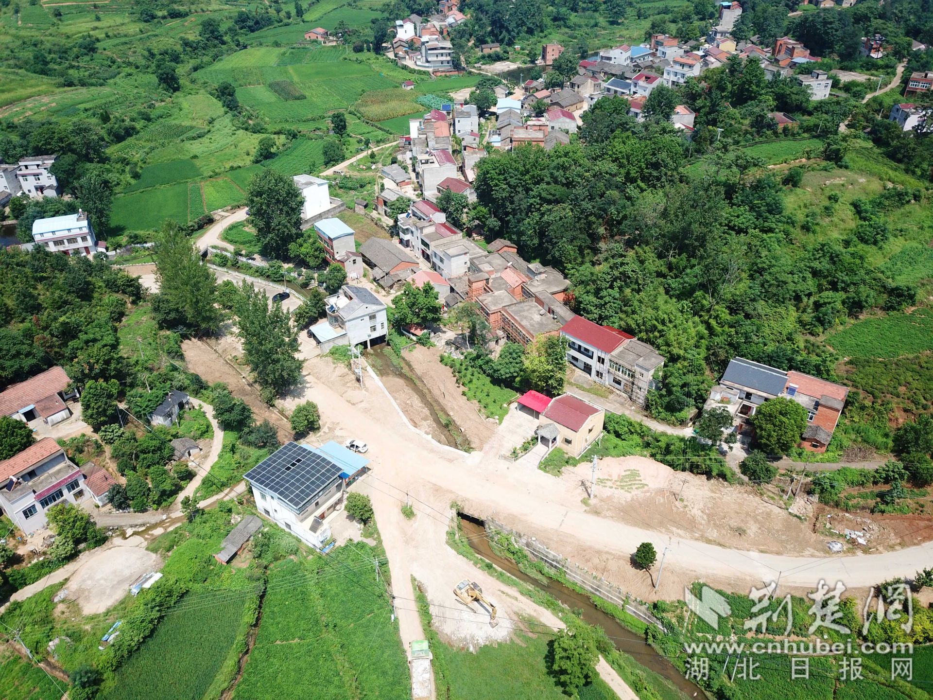 大悟新城镇朱湾村:建设宜居宜业和美乡村