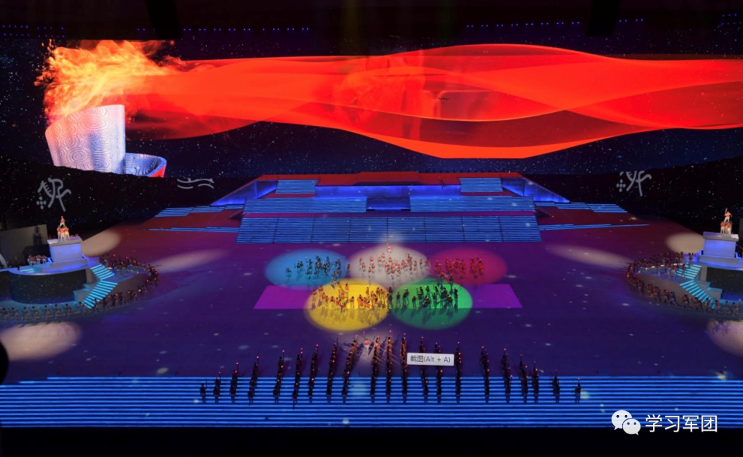 高清大图丨这场文艺演出,震撼!