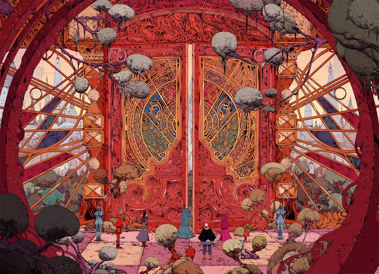 插画师kilian eng 奇幻插画作品欣赏