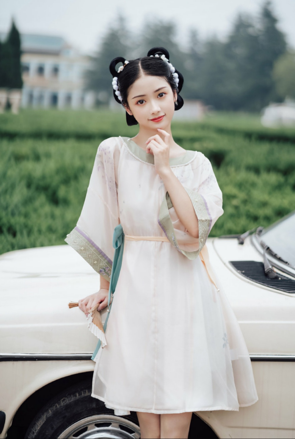 汉服的新穿法,可混搭可日常,原来汉服也可以这么时尚