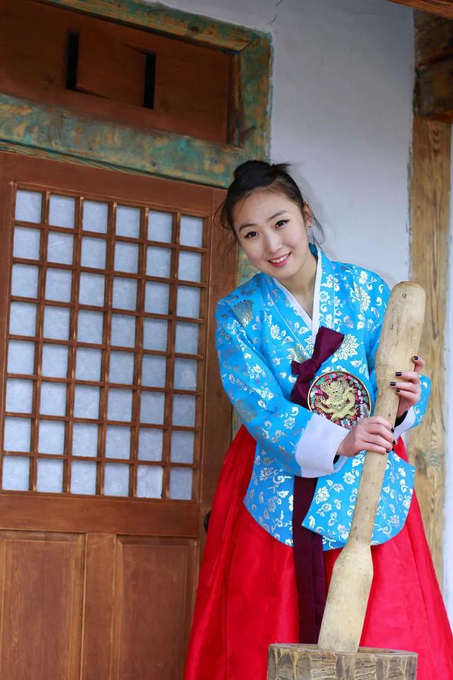 朝鲜族传统发型图片