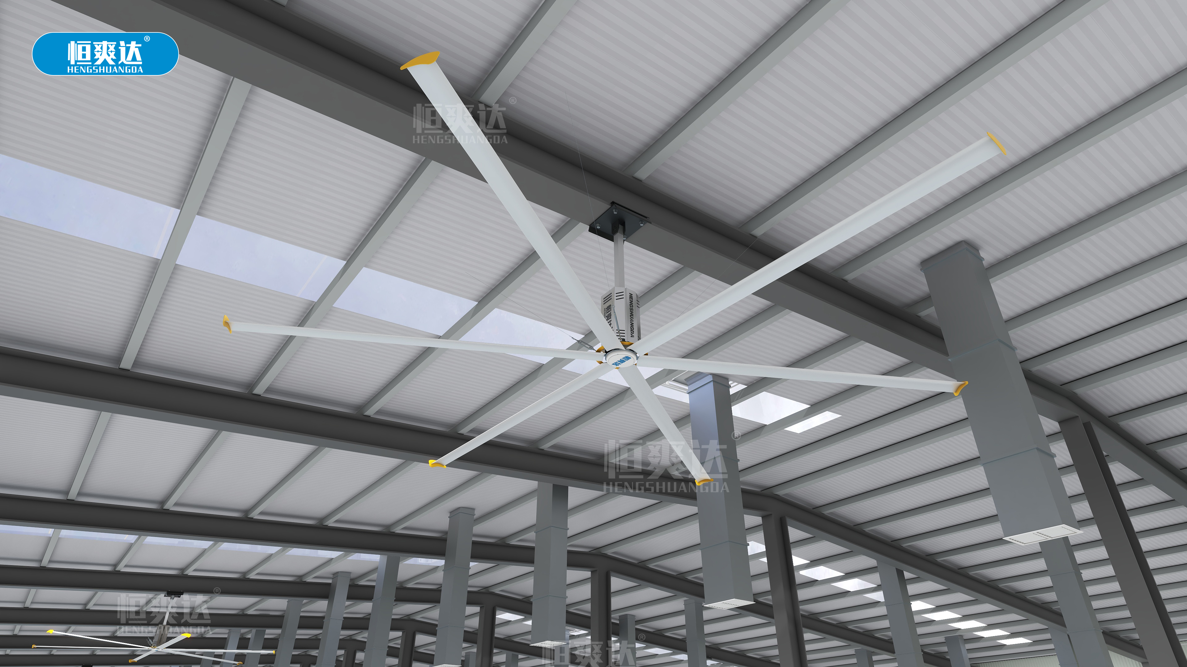 工业大型吊扇在工厂应用中的好处