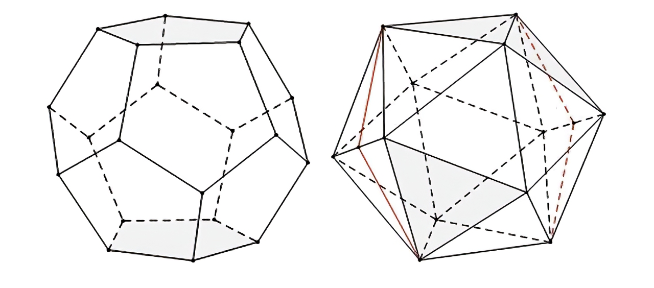 五边形组成的立体图形图片