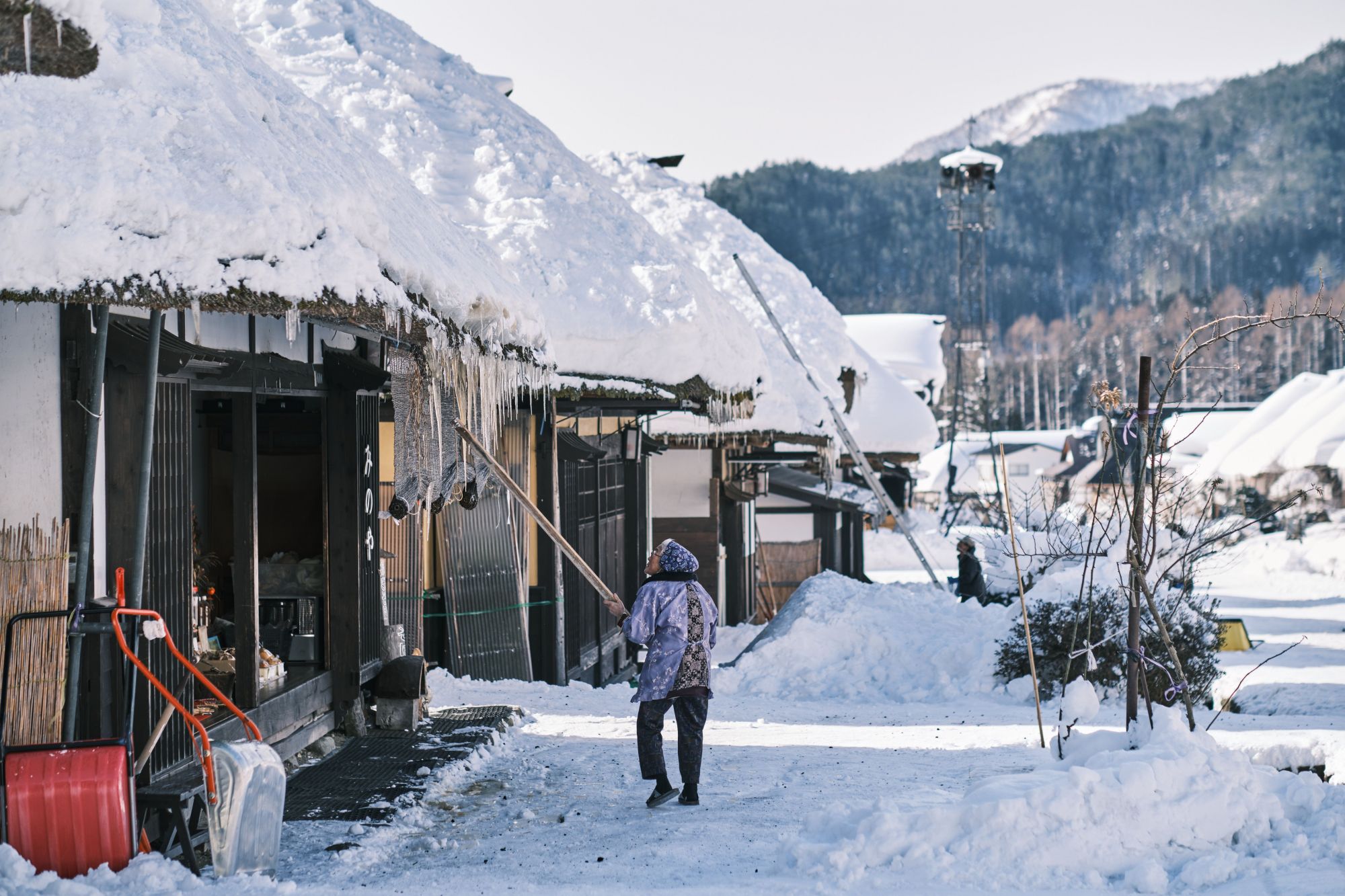 (6)日本:雪後美景