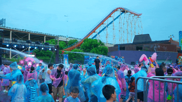 上海锦江乐园潮浪玩水季6月8日踏浪归来!水陆狂欢,全新升级!