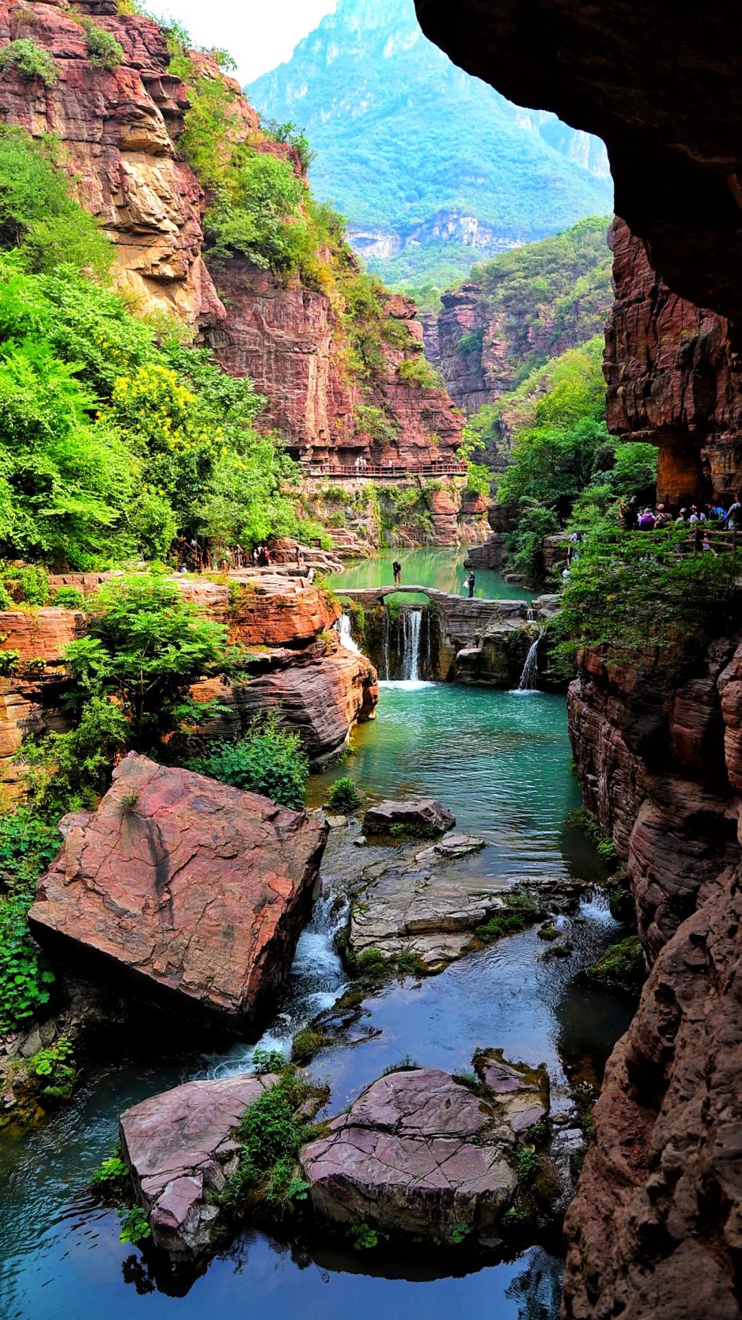 极度舒适!在云台山,有一种惊艳叫"峡谷游"!