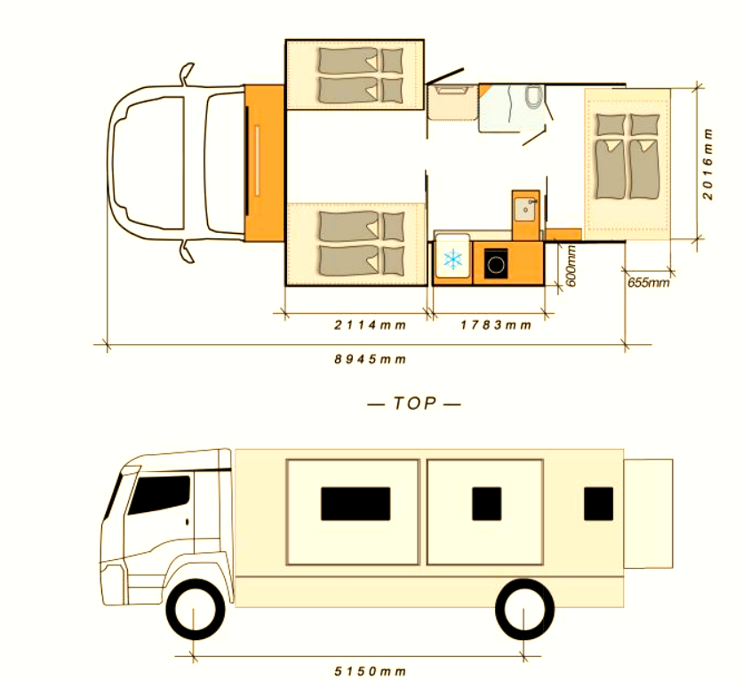 大驰房车福星系列f700:豪华剧组专用房车,体验不一样的温馨之旅!