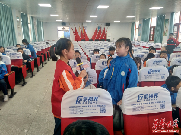 衡阳县西渡镇滨江学校举行心理委员培训