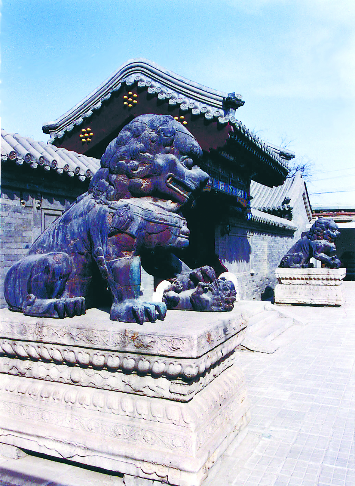 老北京"铁狮子"今何在?首博收藏二只,最有元代特征是这只