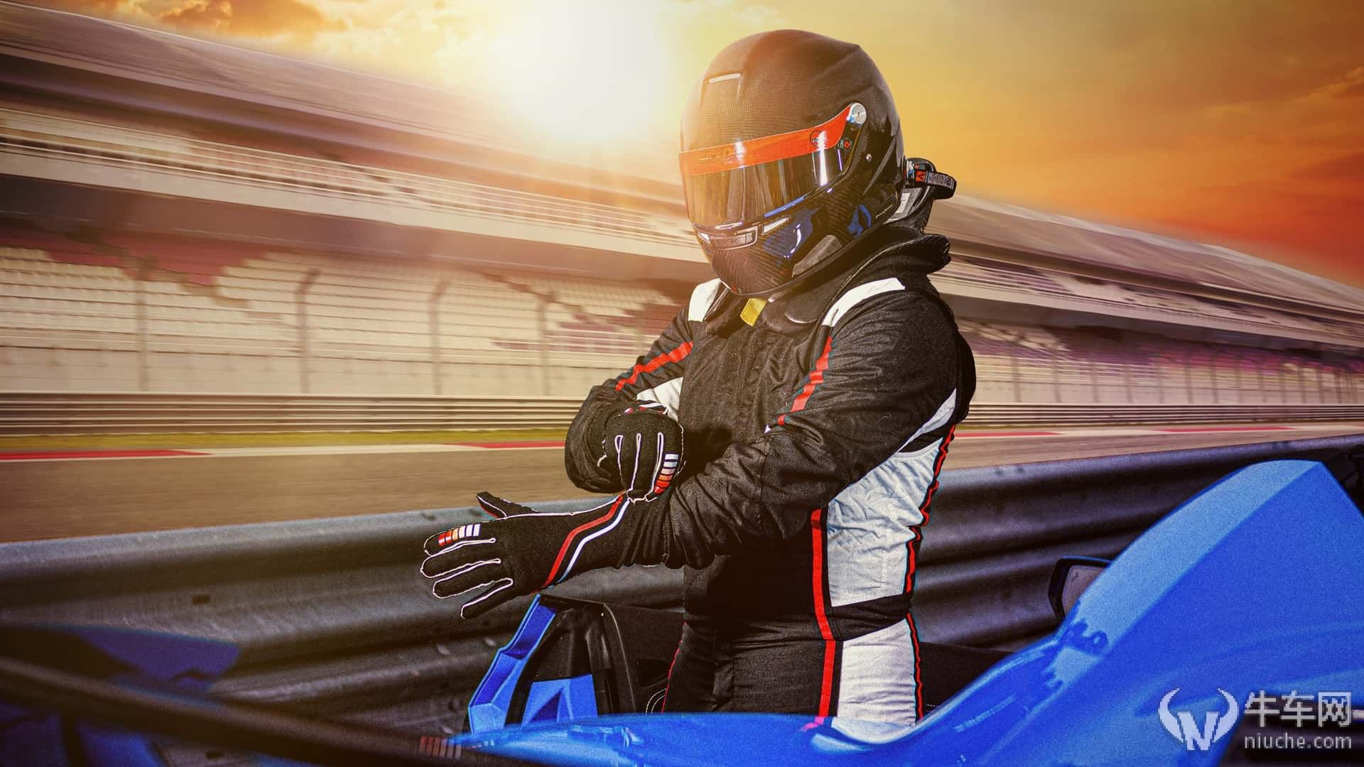 解决赛车手的大难题带水循环的赛车头盔