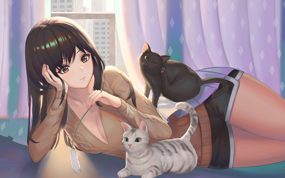 壁纸丨腿控美女,吸睛福利