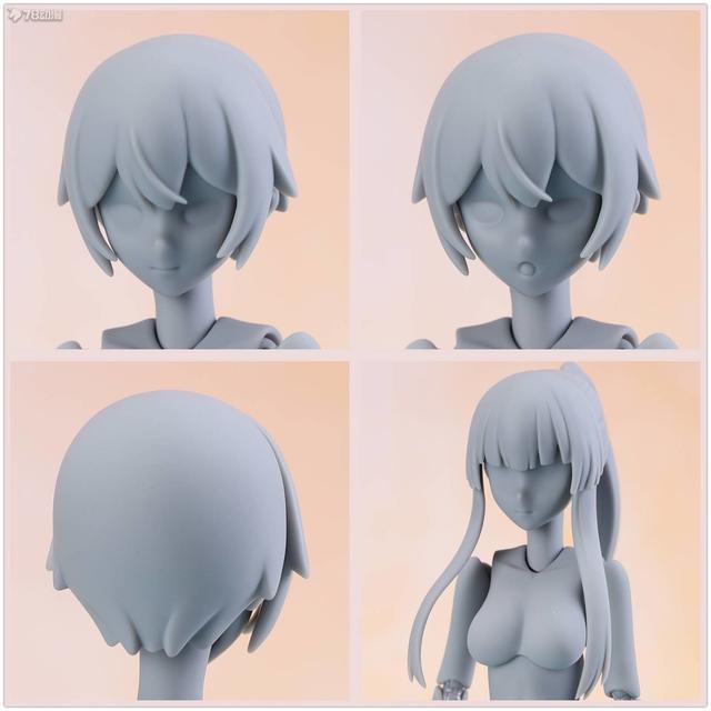 78官测:apex 1/8 arctech sp002/sp003 可动人型素体 灰色&肉色