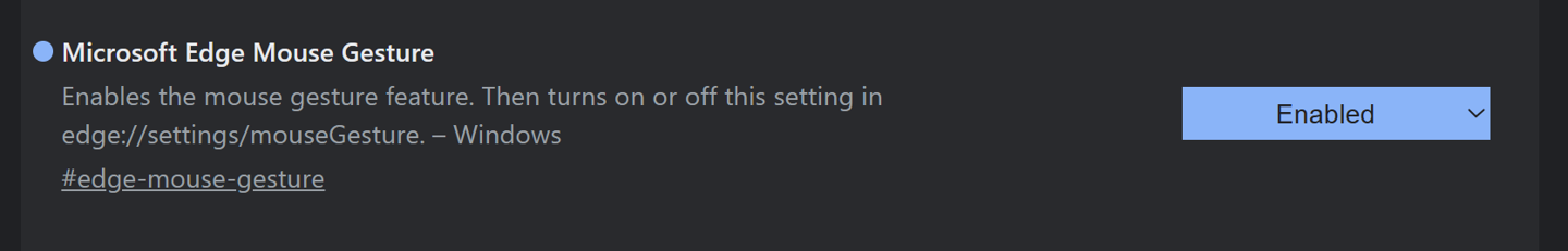 微软edge浏览器canary版更新,允许用户在特定网站上禁用鼠标手势