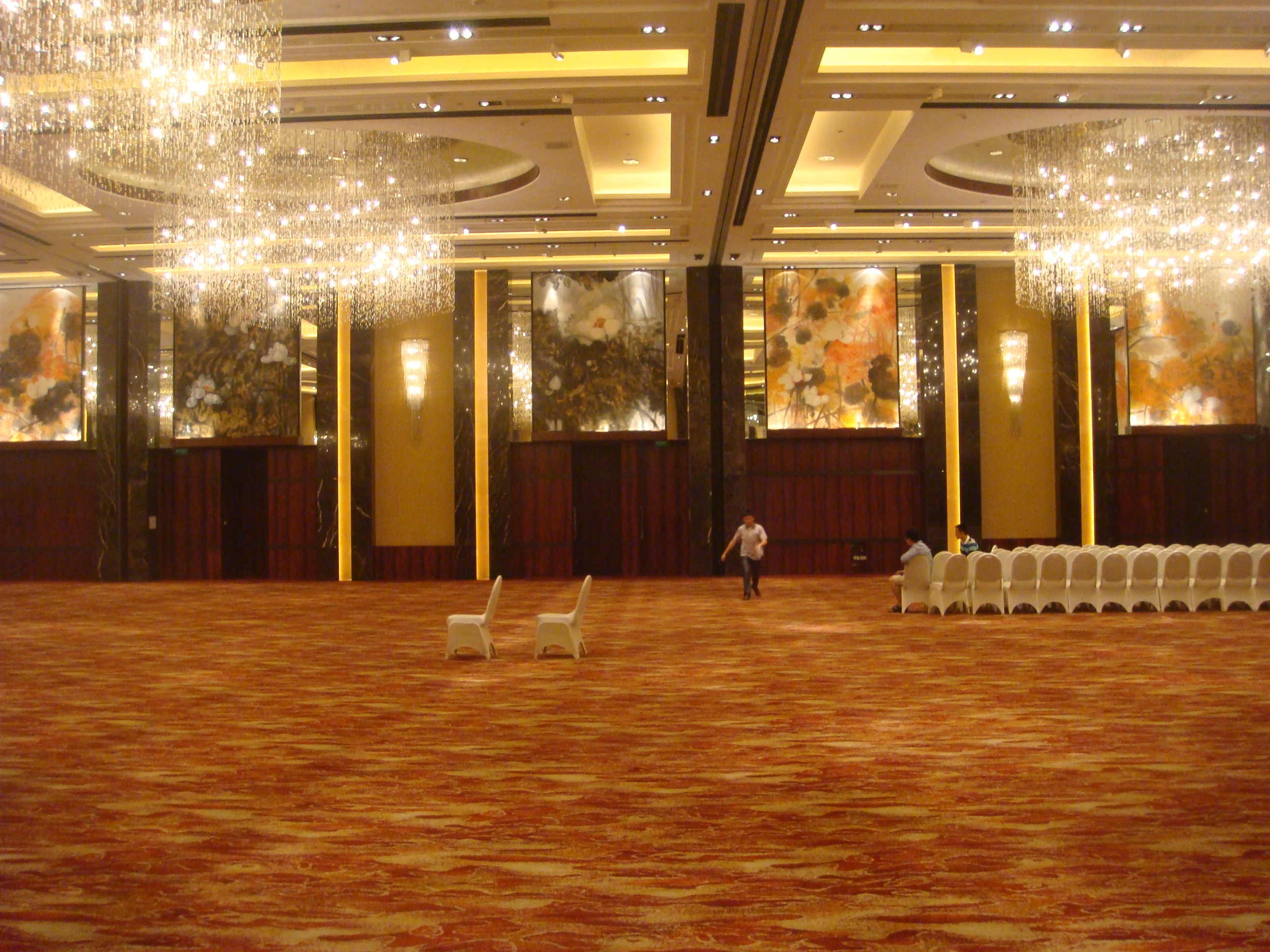 北京香格里拉酒店宴会厅照片及尺寸图