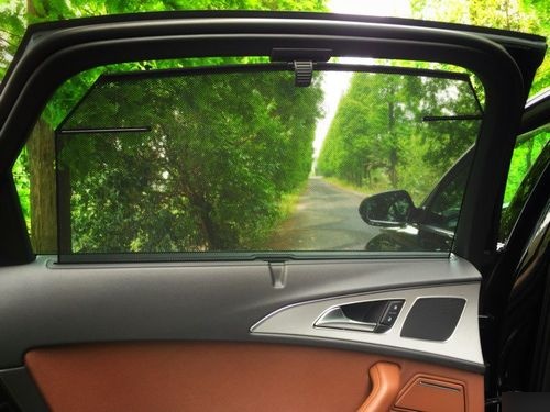 奥迪 a6l 后太阳帘无法升起该怎么解决