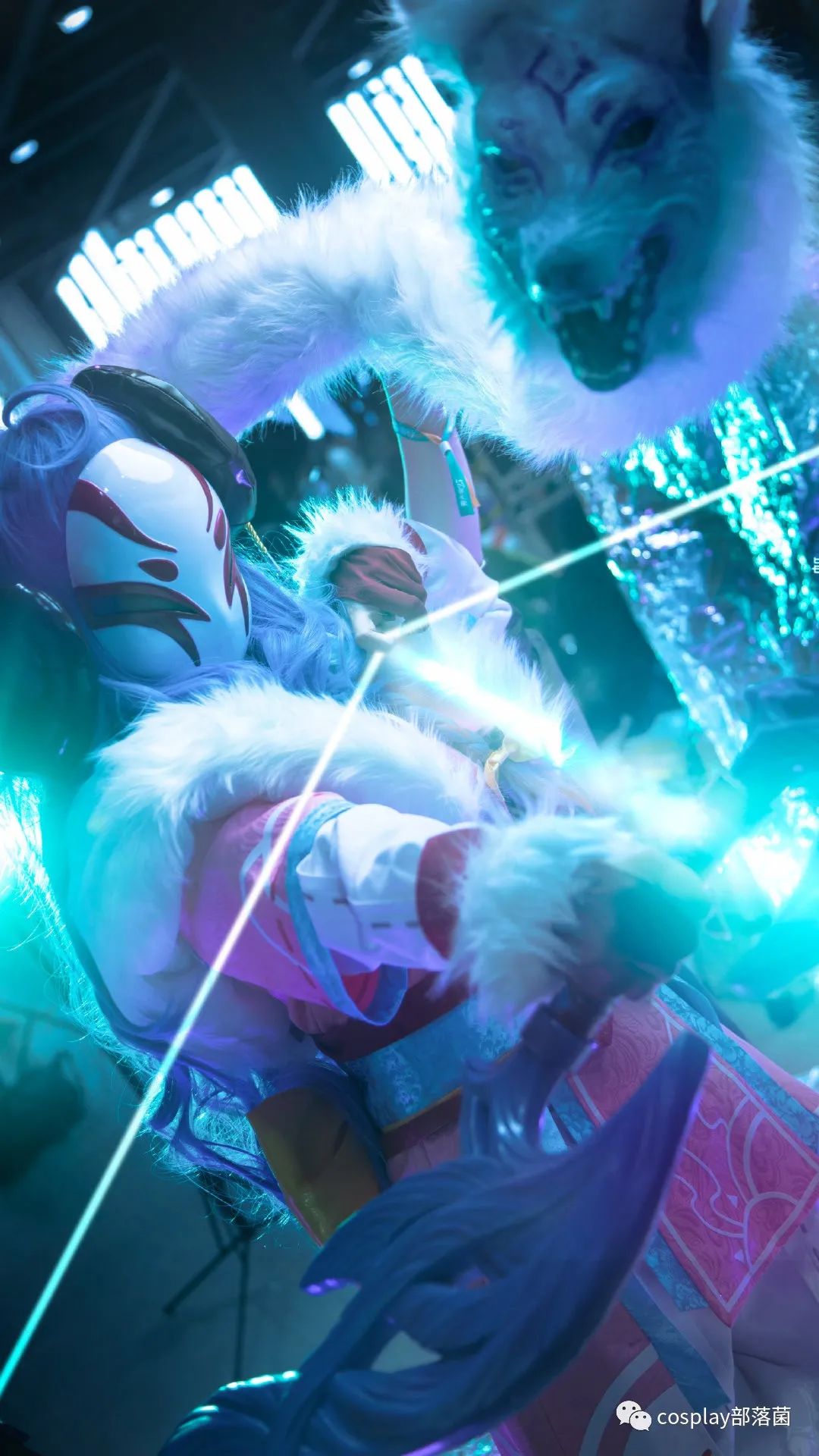cos:英雄联盟千珏 灵魂莲华cos正片