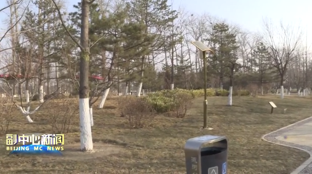 运潮减河公园建起"海绵绿地"