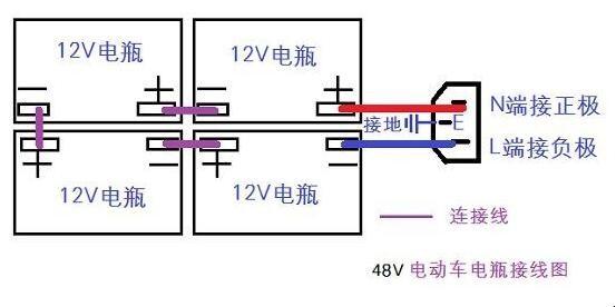 48v怎么接线图片图片