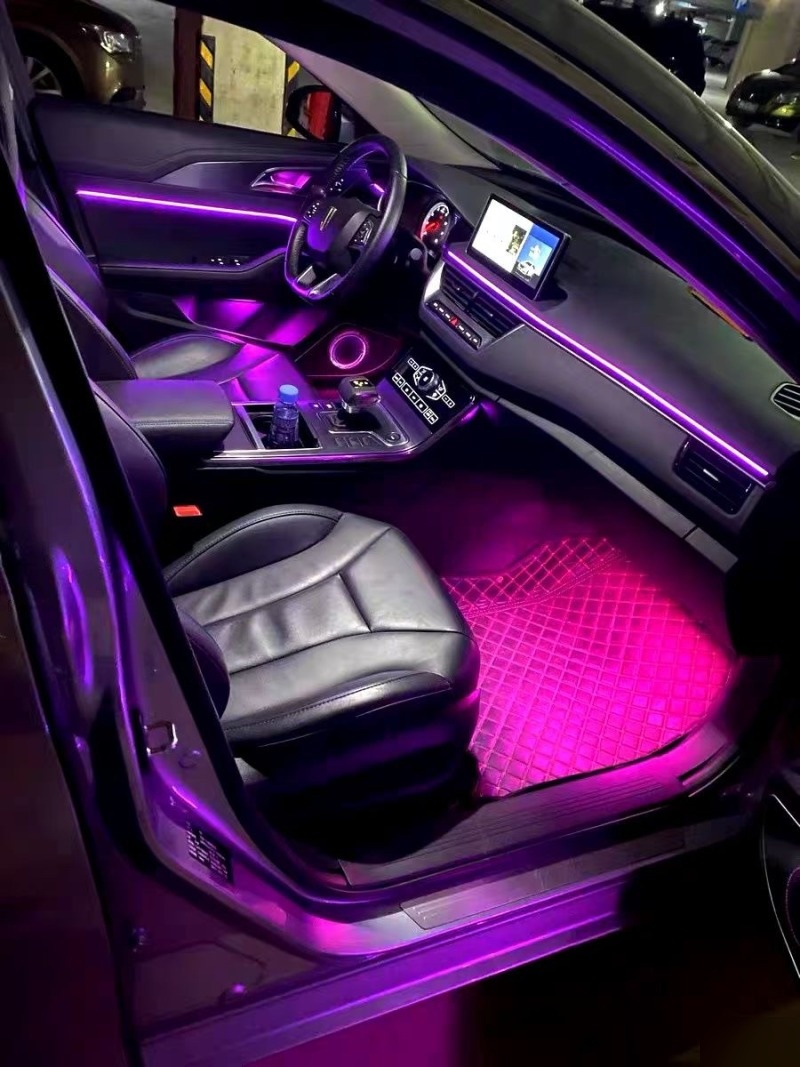 红旗hs5氛围灯怎么设置