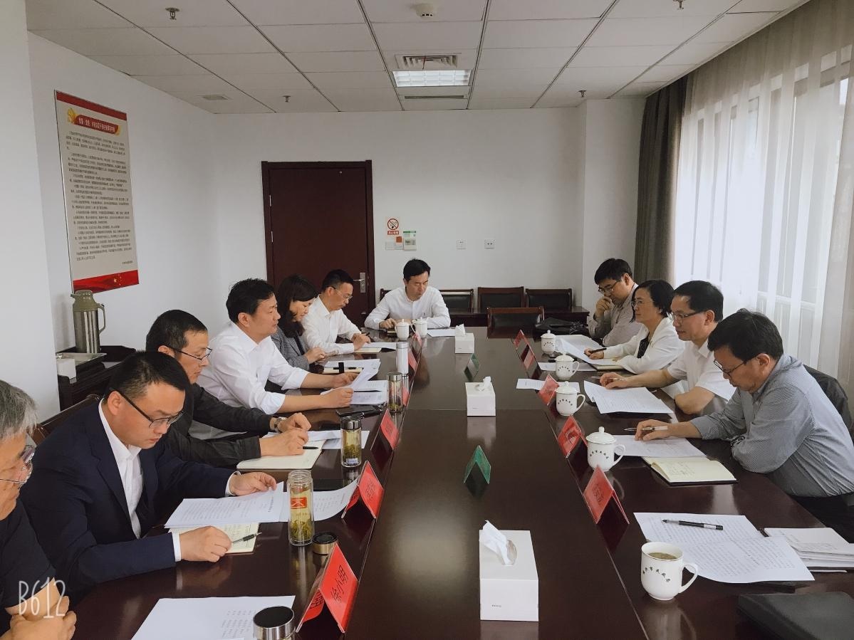 市人大常委会副主任朱建和一行到市民政局走访调研民政工作