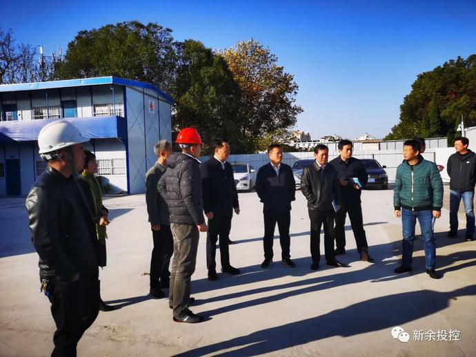 副市长肖秋根调研市投控集团重点项目建设情况