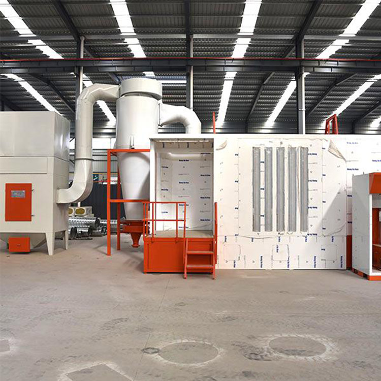 大旋风喷粉房回收系统