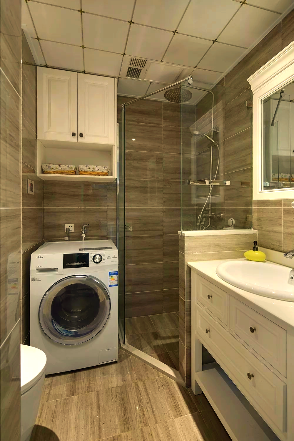 50平米美式风小户型单身公寓,打造温馨惬意的小窝