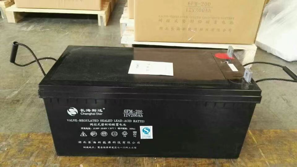 长海斯达蓄电池/6fm-200