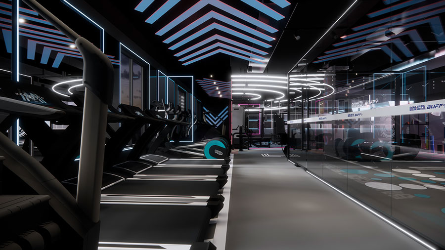 健身房加盟 郑州市金水区创体运动健身房店即将开业,定制装修