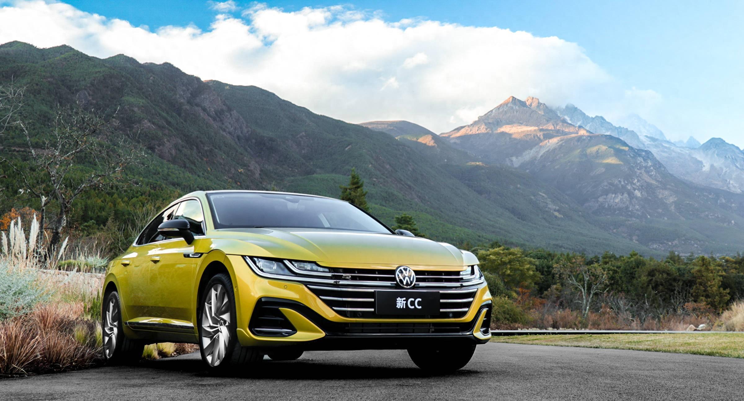 外观惊艳,品质过硬,限时优惠5万,大众cc真香!