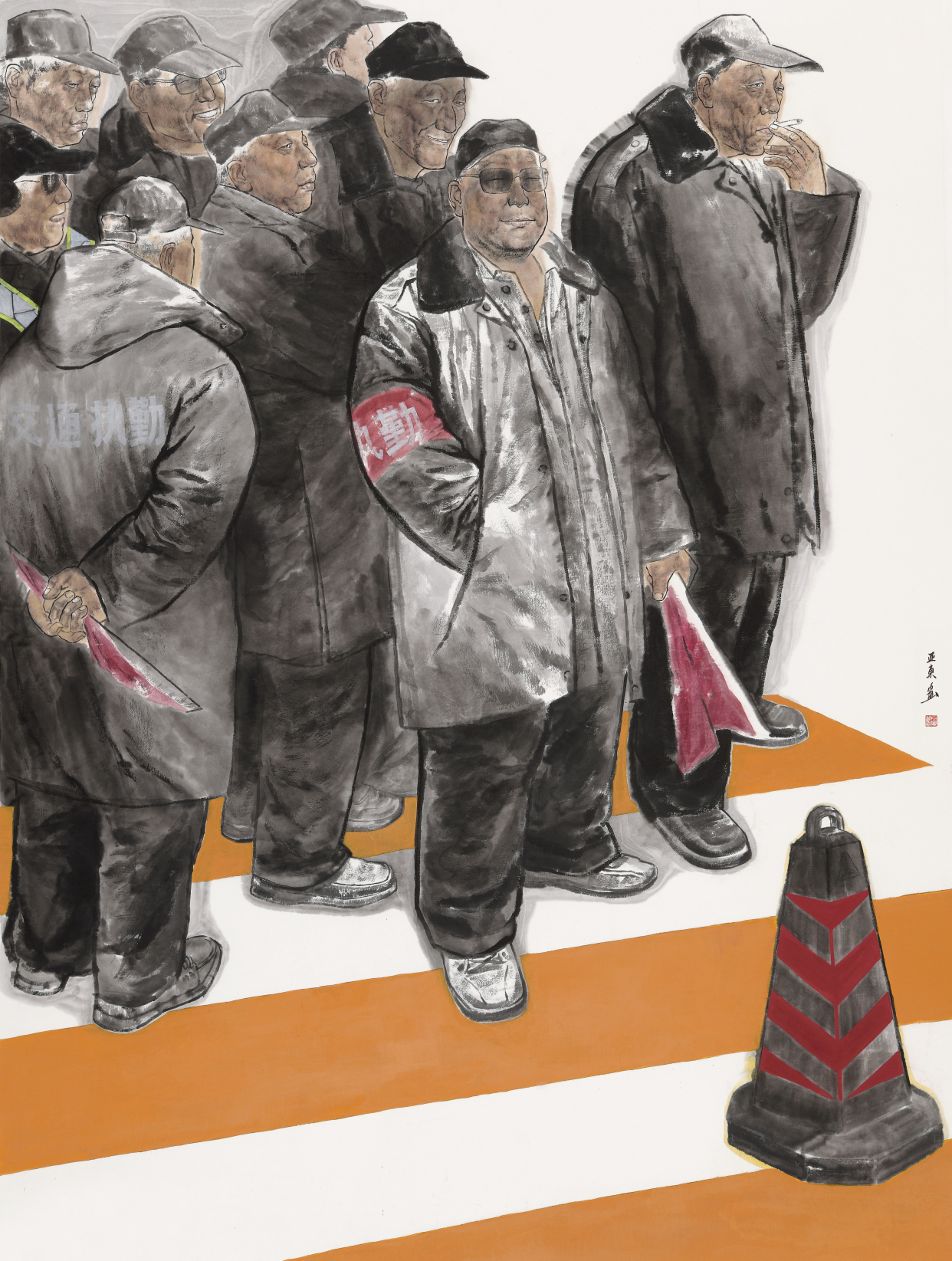 80后实力派人物画画家——刘亚东