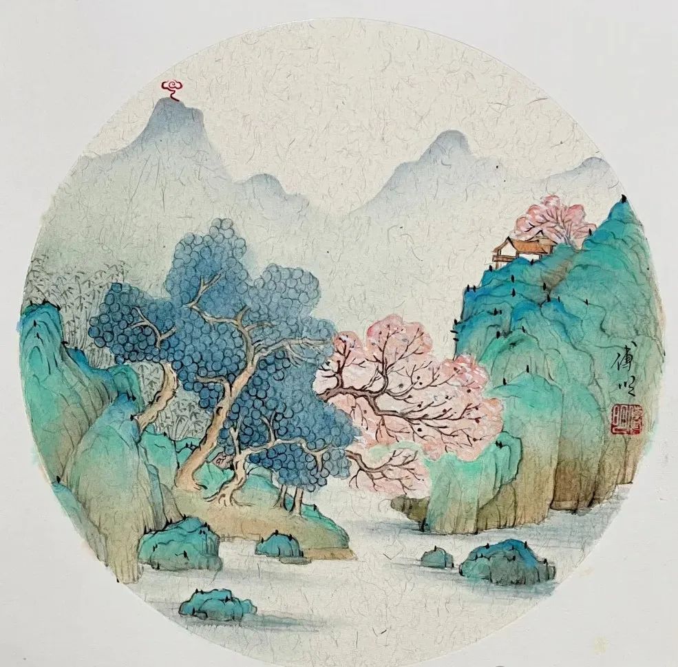 国画山水小品