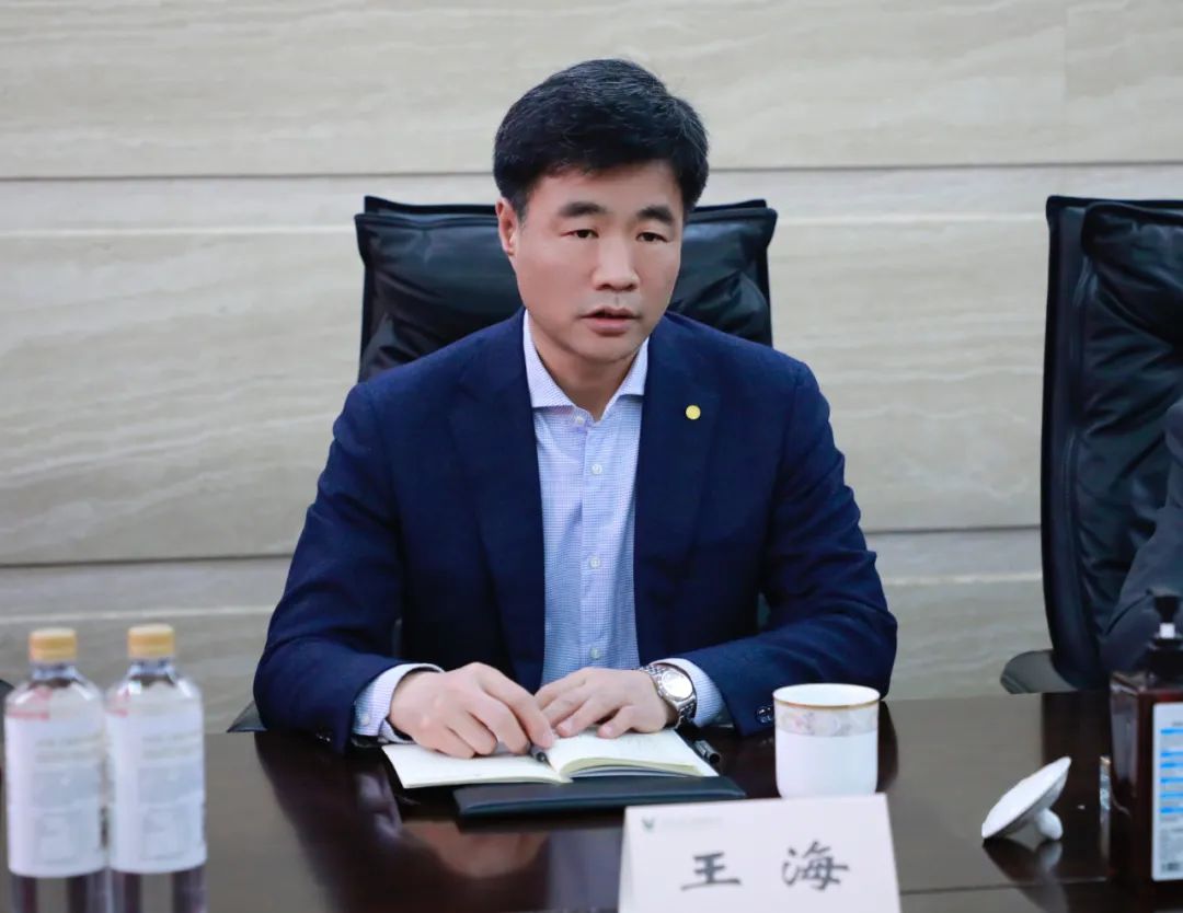 华陆工程科技有限责任公司党委书记,董事长王海一行到公司对标交流